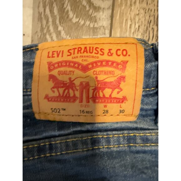 Levis 502 Regular Taper Womens Jeans W28 L30 - Picture 5 of 6